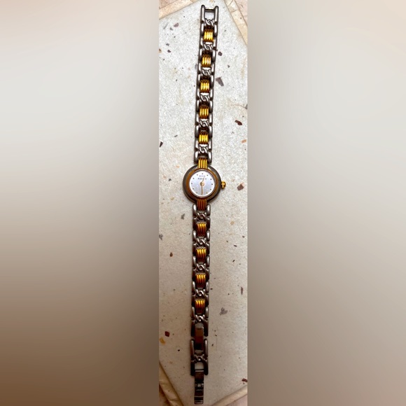 Anne Klein II YL60 10/4153 Women's Petite Two Tone Watch - Picture 2 of 5